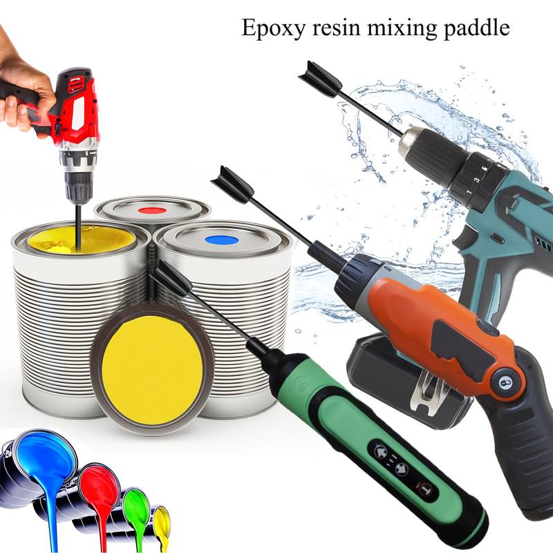 Epoxy Resin Mixing Paddle For Resin Drill Epoxy Mixer - Temu